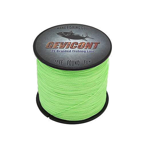 GEVICONT 100m-109yds PE Braided Fishing Line 4 Strand 10lbs-100lbs Multifilament Fishing Line for Carp Fishing Wire for All Fishing