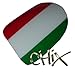 Chix Nails Nail Wraps Italian Flag Italy Green White Red Tricolore Fingers Toes Vinyl Foils Minx Trendy Style