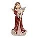 Produktbild Goebel Weihnachten Himmelsboten Mein Wächter In Der Nacht, Figur, Dekofigur, Engel, Engelsfigur, Steingut, Bordeaux, 31 cm, 41584291