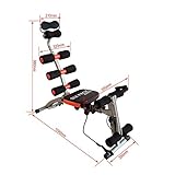BANCO DE ABDOMINALES Y MUSCULACION SIX PACK CARE CON TENSORES