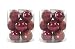 Produktbild Decoline Weihnachtskugeln Ø 7cm Set 24 Stück rot