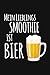 Produktbild Bier ist mein Lieblingssmoothie: Notizbuch für Biertrinker | Bierliebhaber Getränk Alkohol Trinken Brauen | Notizbuch mit 120 Seiten