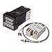 Produktbild Digitale PID-Regler mit Max.40A SSR und K Thermoelement PID-Regler Set