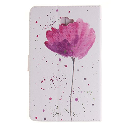 Samsung Tab A6 10.1 Hülle, Z-Newell Cute Colorful Design Flip Tasche und Magnetverschluß Etui Flip Case PU Schutz Leder Abdeckung Stand Schutzhülle für Samsung Galaxy Tab A 10.1 2016 (SM-T580 SM-T585), Stylus enthalten (Design 10) - 3