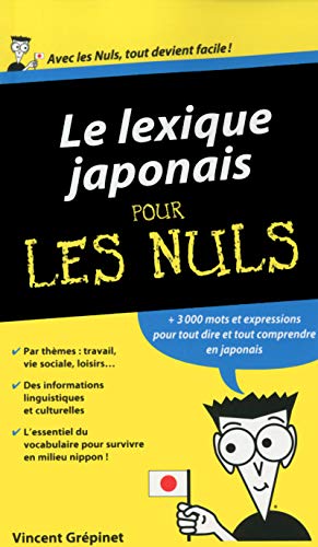 Lexique Japonais pour les Nuls Lexique Japonais pour les Nuls