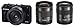Produktbild Canon Mirror-Less SLR Kamera EOS M2 Triple Lens Kit (Schwarz) ef-m18–55 mm f3.5–5.6 is STM ef-m22 mm F2 STM ef-m11–22 mm f4–5.6 is STM Wird eosm2bk-tlk [International Version, Ohne Garantie]