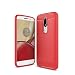 Produktbild Moto G5 Hülle, IVSO Ultra Slim Silikon Rückseite Schutzhülle, mit Advanced Shock Absorption Technology hülle für Motorola Moto G5 Smartphone (Für Motorola Moto G5, Rot)