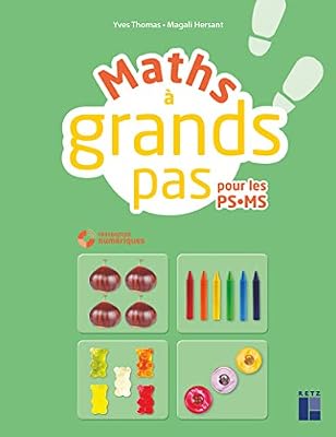Retz Maths À Grands Pas Pour Les Ps-Ms - (1 Cd-Rom)
