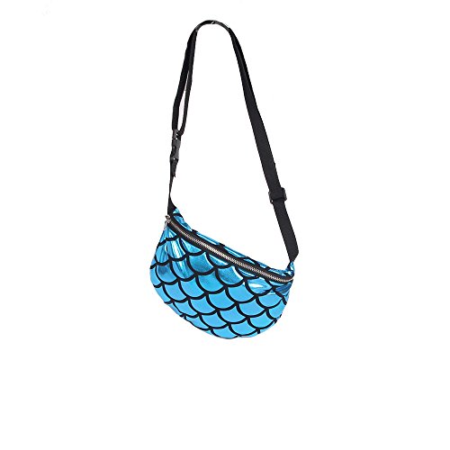 Preisvergleich Produktbild Nibesser Bauchtasche Gürteltasche Glitzer Geldbeutel Hüfttasche mit Reissverschluss für Frauen Mädchen