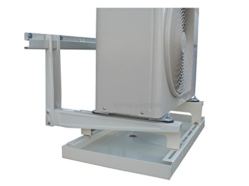 Kondensatwanne Stahl pulverbeschichtet für Klimageräte oder Wärmepumpen 1100x400x50mm - 2