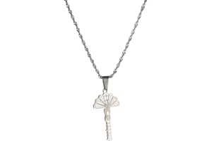 UOMSKTY Halsketten Mit Pfauen-Anhänger Im Yezidischen Lalish-Stil,Patriotischer Hip-Hop-Andenkenschmuck,Geschenke Für Paare,Halskette Mit Länderanhänger Und Landkarte,Eleganter,Einfacher,Ethnischer Unisex