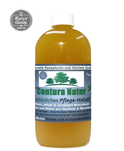 PROFI Pflegeöl Holzöl Holzschutz Tisch- und Möbelöl zum ölen Eiche Buche Teak öl (250ml.)