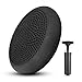Produktbild cpokoh Ballsitzkissen mit PumpUp, Balance Sitzballkissen 35cm Stabilität Luftkissen, Noppenkissen, Fitness-Stabilitäts-Pad, Balance Kissen, Gleichgewichtskissen für Fitness inkl. Pumpe Schwarz