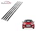 Auto Hub Rubber Chrome Car Bumper Protector For Hyundai Elite i20 -Silver RS.349.00