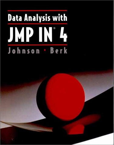 Data Analysis with JMP-IN 4.0 (Statistics Ser)