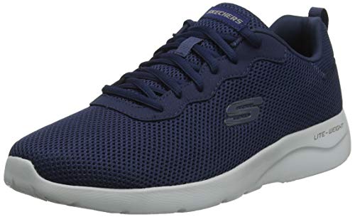Skechers Dynamight 2.0-Rayhill, Zapatillas para Hombre, Azul (Navy Nvy), 43 EU