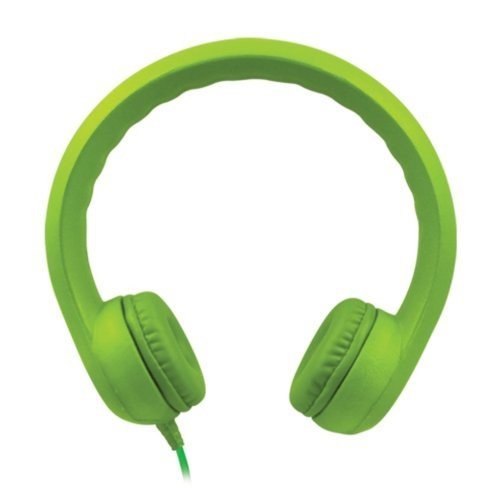 HamiltonBuhl Flex-Phones Kids On-Ear Headphone - Green