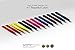 Suvorna 4" Precision Aligned Professional Tweezers Color Sets with Premium Stainless Steel, One Sharp Pointed Pair and One Slanted Tip Pair for Precision Eyebrow Shaping, Great for Ingrown Hair & Splinters, Perfect Eyebrow Trimmer, Easy Care Set, Satisfaction Guarantee