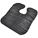 TRIXES Hairdressers Barber Cape Magnetic Collar Black for Haircut Dye Washing