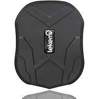 LEKEMI Tracciatore di Posizione GPS per Auto / Veicoli Tramite App Gratuita, Magnete Potente e Batteria da 5000mAh