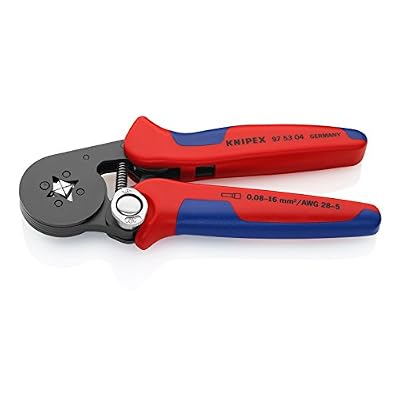 Knipex 97 53 04 Pince à sertir autoréglable pour embouts de câble
