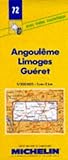 Image de Carte routière : Angoulême - Limoges - Guéret, 72, 1/200000