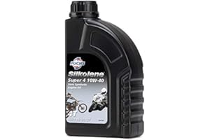 SILKOLENE-UK Silkolene Motorbike Quality Semi Synthetic Motorcycle Engine Oil SUPER-4 10W-40 1L BOTTLE