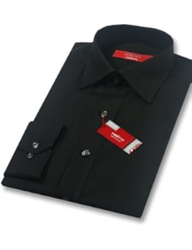 eterna Langarm Hemd Modern Fit Popeline Unifarben