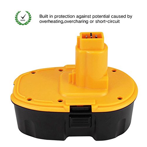 2X Eagglew 18V 3.0 NI-MH Ersatz-Akku Werkzeug Batterie für Dewalt Akku DC9096 DE9039 DE9095 DE9096 DE9098 DE9503 DW9095 DW9096 DW9098 - 2
