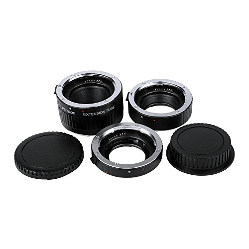 Andoer Viltrox DG-G autofocus AF TTL Tubes d extension Ring 12mm 20mm 36mm Set Metal Mount avec enjoliveurs pour Canon EF EF-S 35mm objectif DSLR