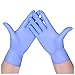 Produktbild G&S GS 100 Einweg puderfrei Nitril Gummi Handschuhe Prüfung Latex Gummi Ölfest säurebeständigkeit Handschuhe für Lebensmittelverarbeitung Medical Labor Haushalt, hellviolett, Large