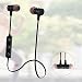 Produktbild Riklos Bluetooth Kopfhörer, V4.1/HD Sound/Lange Akkulaufzeit, Sportkopfhörer In Ear Kopfhörer mit Mikrofon für iPhone Samsung HTC iPad PC und Mehr (03 Schwarz)