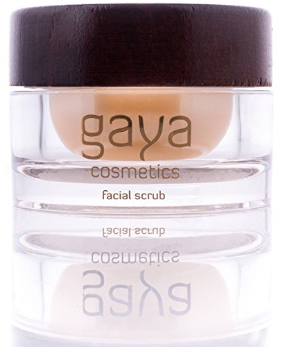 Crema Facial Scrub Exfoliante Vegana - Para Dejar La Piel de Tu Rostro Linda, con Acción Inmediata - Frasco De 50 ml