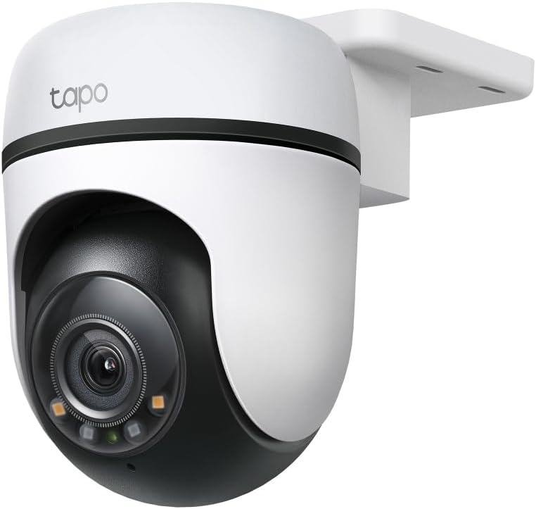 Tapo C510W, 2K Dış Mekan Wi-Fi Güvenlik Kamerası, Hareket Tespit/Takibi, 360°, IP65 Su Geçirmez, Renkli Gece Görüşü, Çift Yönlü Ses, Bulut/Yerel Depolama, Sesli ve Işıklı Alarm