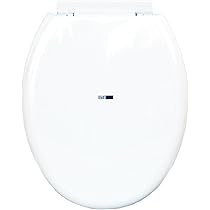 Tavoletta WC Universale Standard - Colore Blu, Plastica, Con Cerniere E Fissaggio Dal Basso