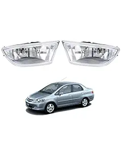 PALAUTOLIGHTS Honda City zx with Unbreakable Lens Fog lamp Lamps Light Pair (Left and Right) with Bulb Palauto