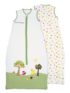Slumbersac Baby Sleeping Bag approx. 2.5 Tog - Forest Friends - 12-36 months/110cm