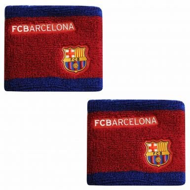 Bracelets aux armes du FC Barcelona (bracelets éponge)