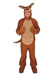 KÄNGURU KOSTÜM OFFEN GR. M - L -(XL) FASCHING KARNEVAL FASTNACHT FASCHINGSKOSTÜM NEU