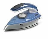 Suela de acero inoxidable Fagor PLV-150 Plancha de Viaje, 1100 W, 0 Decibeles, Acero Inoxidable, Azul, Gris