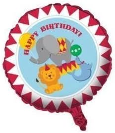 Creative Party Circus Time! 18 Inch Foil Balloon