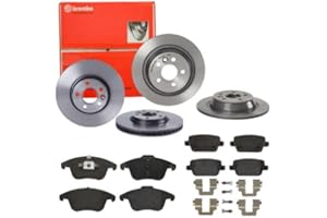 BREMBO BUNDLE Bremsen Set Bremsscheiben Bremsbeläge Brembo vorne für Ford Mondeo S-Max Galaxy