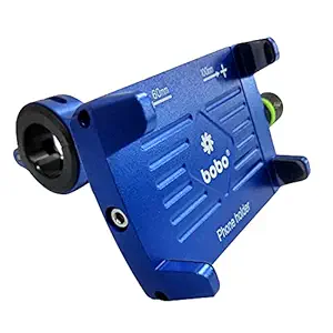 BOBO BM3 Claw-Grip Aluminium Waterproof Bike / Motorcycle / Scooter Mobile Phone Holder Mount, Ideal for Maps and GPS Navigation (Blue)