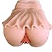 Produktbild ZJG Realistischer Masturbator Culo Silikon 3D - Mini Rock Sexspielzeug - 3D Vagina Anal Spekulum für Männliche Erwachsene Sexpuppe