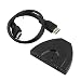 Produktbild 3-Port-HDMI-Schalter, Universal-3-Port-Auto-HDMI-Switch Switcher Splitter-Hub-Box-Adapter 3D Full HD 1080p für HDTV Computer Projektor LCD-TV-Player