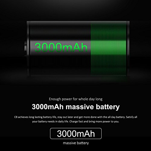 Smartphone Cellulare senza contratto, Oukitel C8 3G Dual SIM Quad Core Android 7.0 telefono Phone ,5,5 pollici 18: 9 rapporto cornice Touch Screen Phone con Fingerprint Sensor, 13MP/MP, GB RAM + GB R