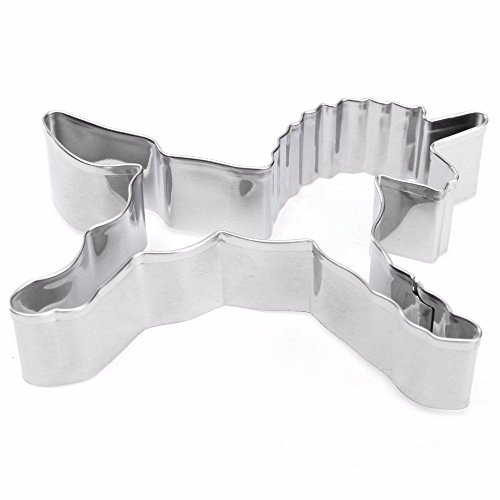 Edelstahl Einhorn-Form Unicorn Cutter DIY Cookies Fondant Form Plätzchen Keksform Ausstechformen Deko Kuchen Fondant Schneider Werkzeug - 2