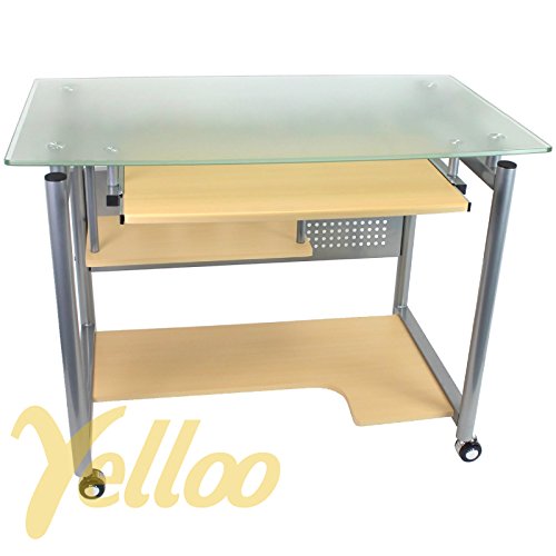 WHEEL Writing Desk for Office Home Living-Room Bedrom PC Computer