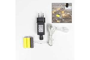 HCH Batterie Adapter Set AAA/AA Batterie-Ersatz Batteriebetrieb Mignon Micro Batteriefach auf Strom Wandler