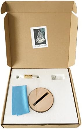 3D Cartoon Desk LED Lamp USB Light (White, Rose Flower)